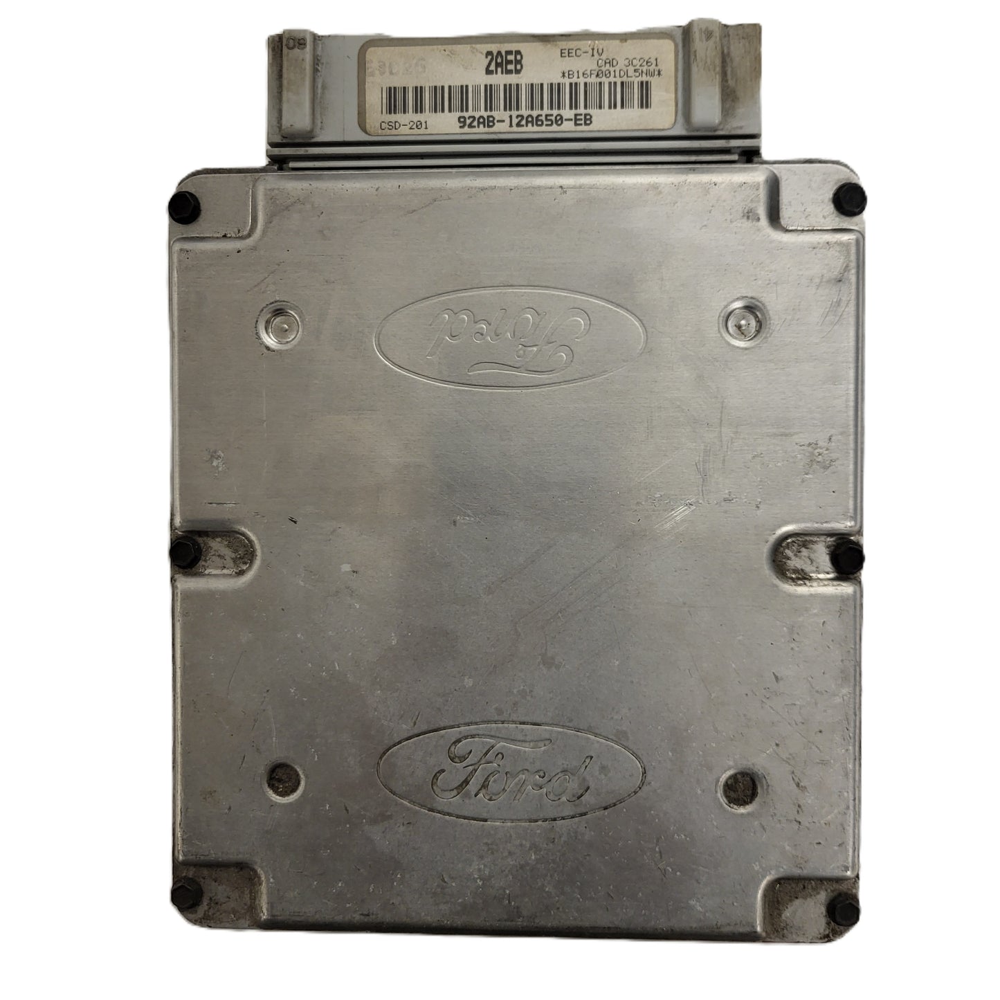 Ford Focus ECU / 92AB-12A650-EB / 2AEB / EEC-IV / CSD-201