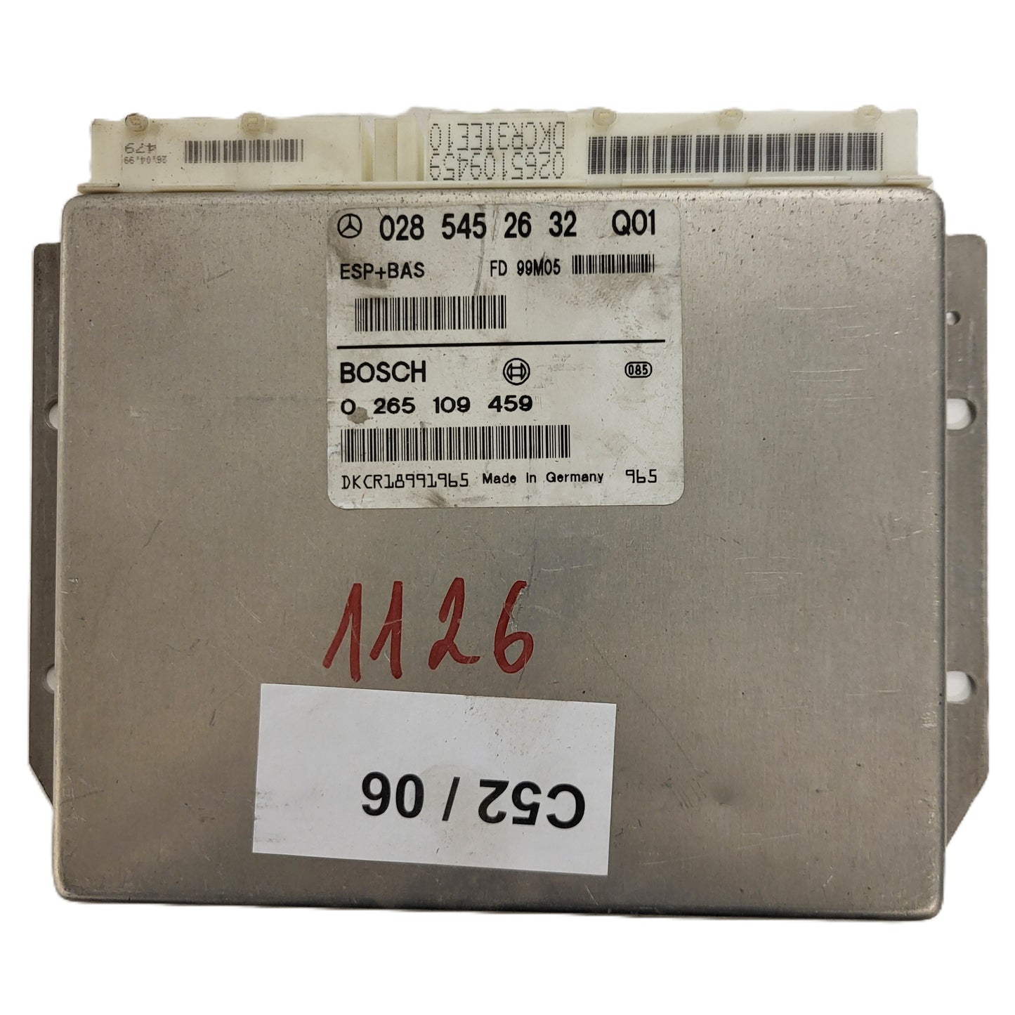 Mercedes A-Class W168 ESP + ECU LOW / 0285452632 / 0265109459 / BOSCH