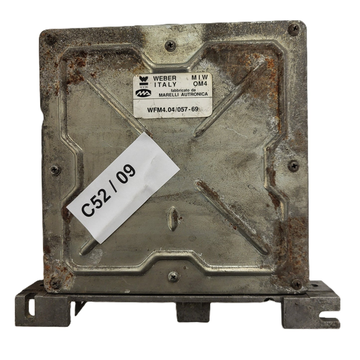 FIAT REGATA ECU / WFM4.04/057-69 / MIW OM4 / WFM40405769 / WEBER ITALY