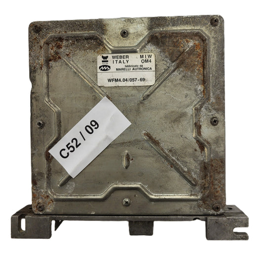 FIAT REGATA ECU / WFM4.04/057-69 / MIW OM4 / WFM40405769 / WEBER ITALY