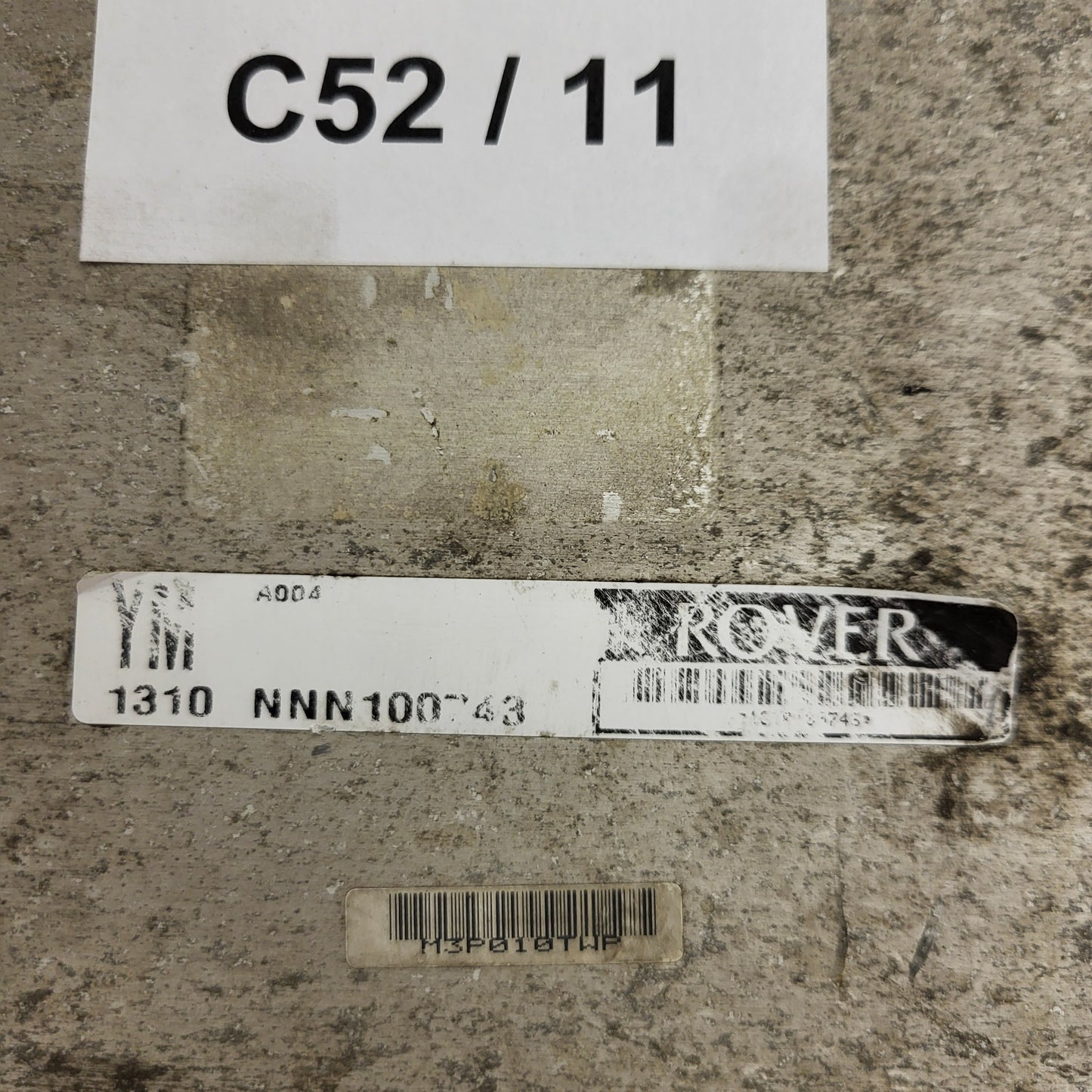 ROVER MG ZR 25 45 200 ECU / NNN100743 / YM