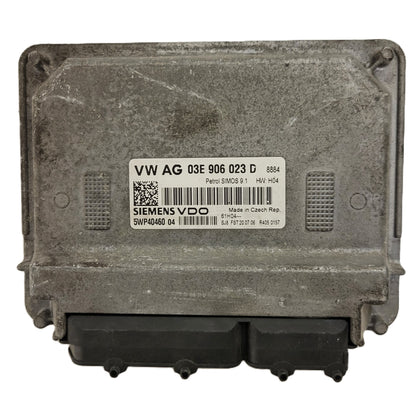 VW SEAT ŠKODA ECU / 03E906023D / 5WP40460 04 / SIMOS 9.1 / SIEMENS