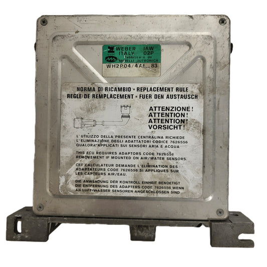 Fiat Lancia ECU / IAW 02P / WH2P.04/4AL-83 / WH2P044AL83 / WEBER