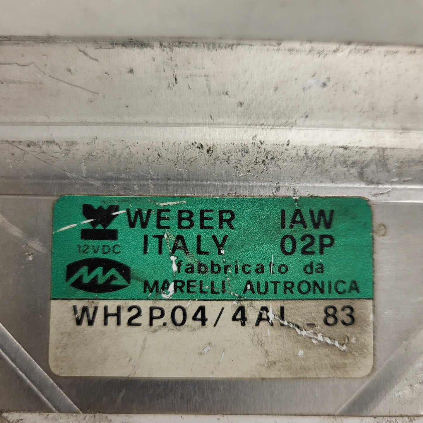 Fiat Lancia ECU / IAW 02P / WH2P.04/4AL-83 / WH2P044AL83 / WEBER