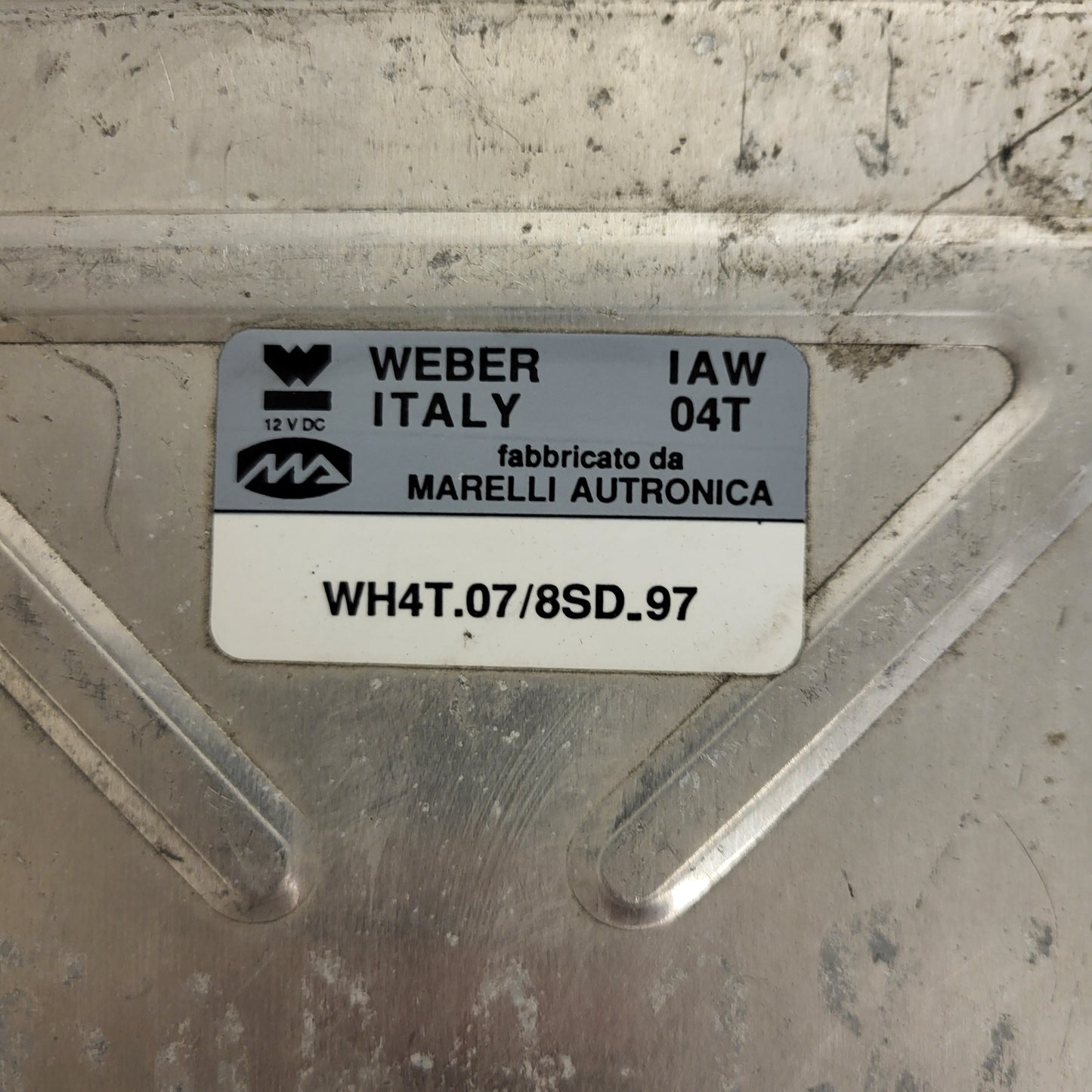 LANCIA FIAT ECU / IAW 04T / WH4T.07/8SD-97 / WH4T078SD97 / WEBER