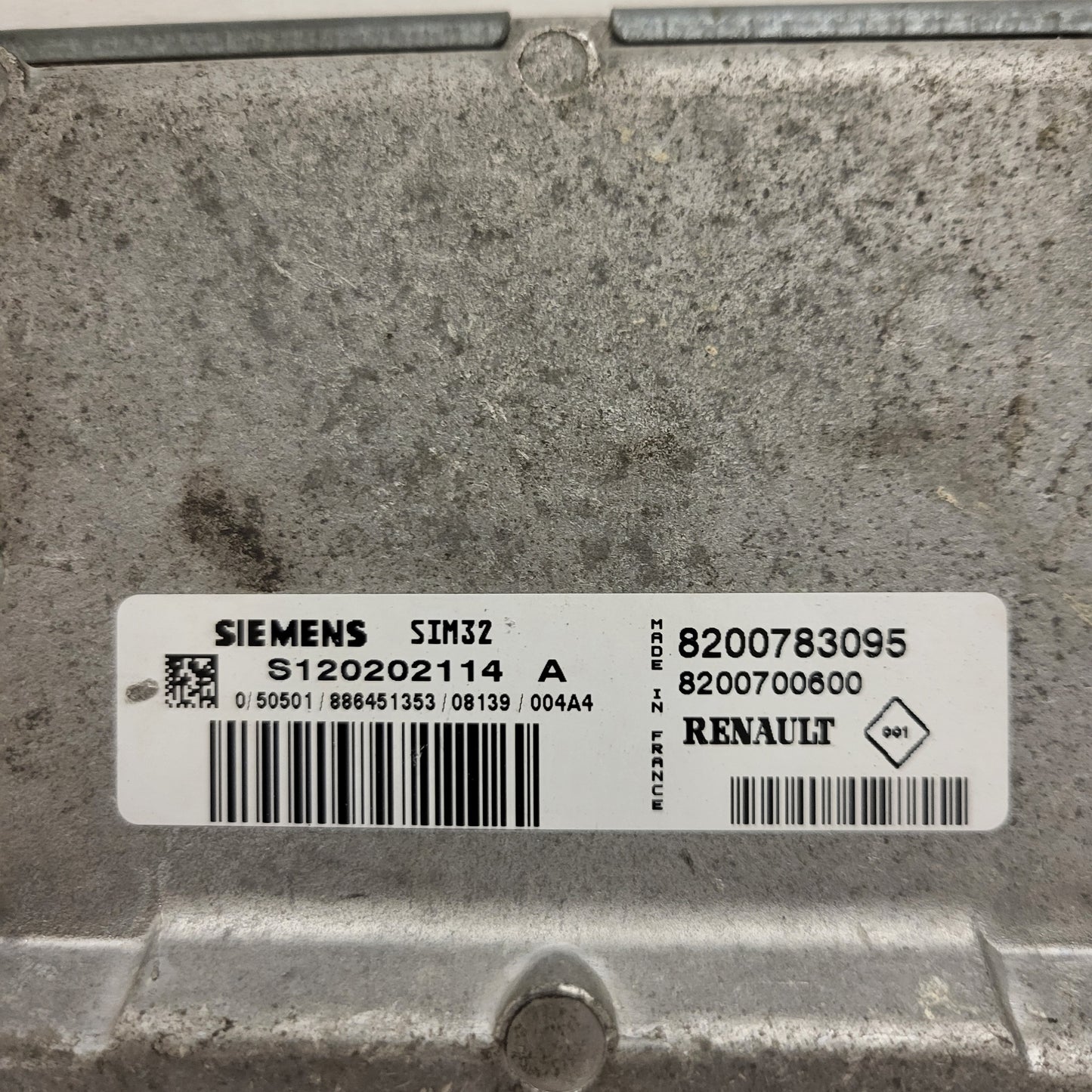 Renault Clio ECU / S120202114A / 8200783095 / 8200700600 / SIEMENS