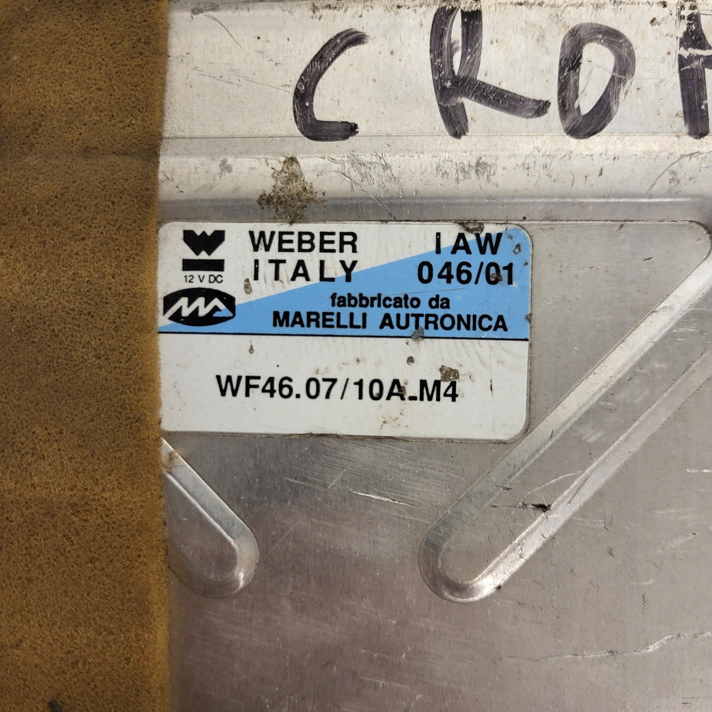 LANCIA FIAT ECU / IAW 046/01 / WF46.07/10A-M4 / WF46.07 / 10A-M4 / WEBER