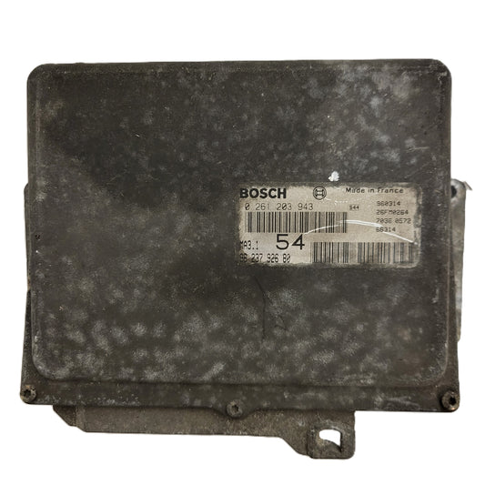 Peugeot 106 Citroen Saxo AX ECU / 0261203943 / 9623792680 / MA3.1 / BOSCH