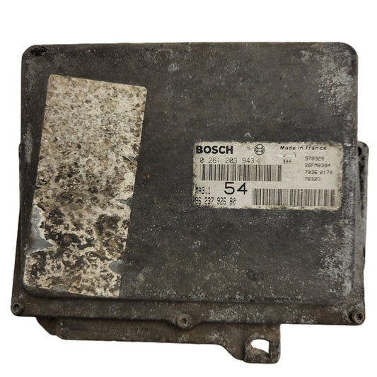 Peugeot 106 Citroen Saxo AX ECU / 0261203943 / 9623792680 / MA3.1 / BOSCH