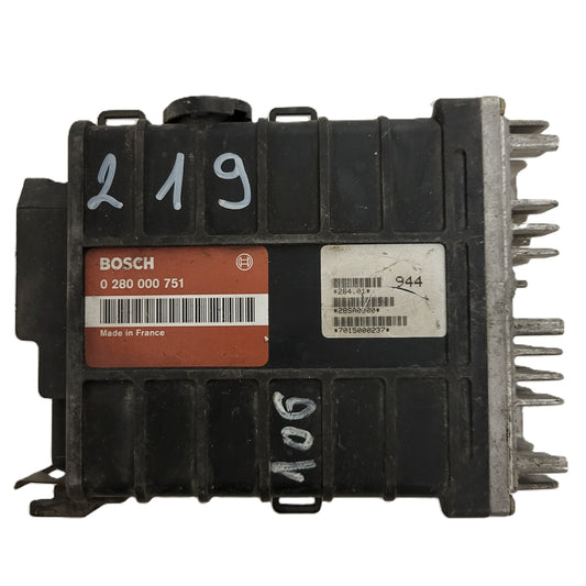 Peugeot 106 Citroen Ax / ECU / 0280000751 / BOSCH