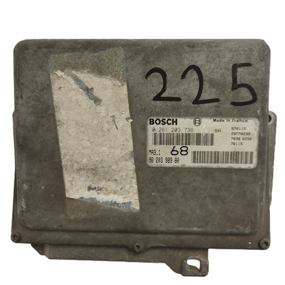 Peugeot 106 Citroen Saxo 1.1 ECU / 0261203736 / 96203998980 / MA3.1 / BOSCH