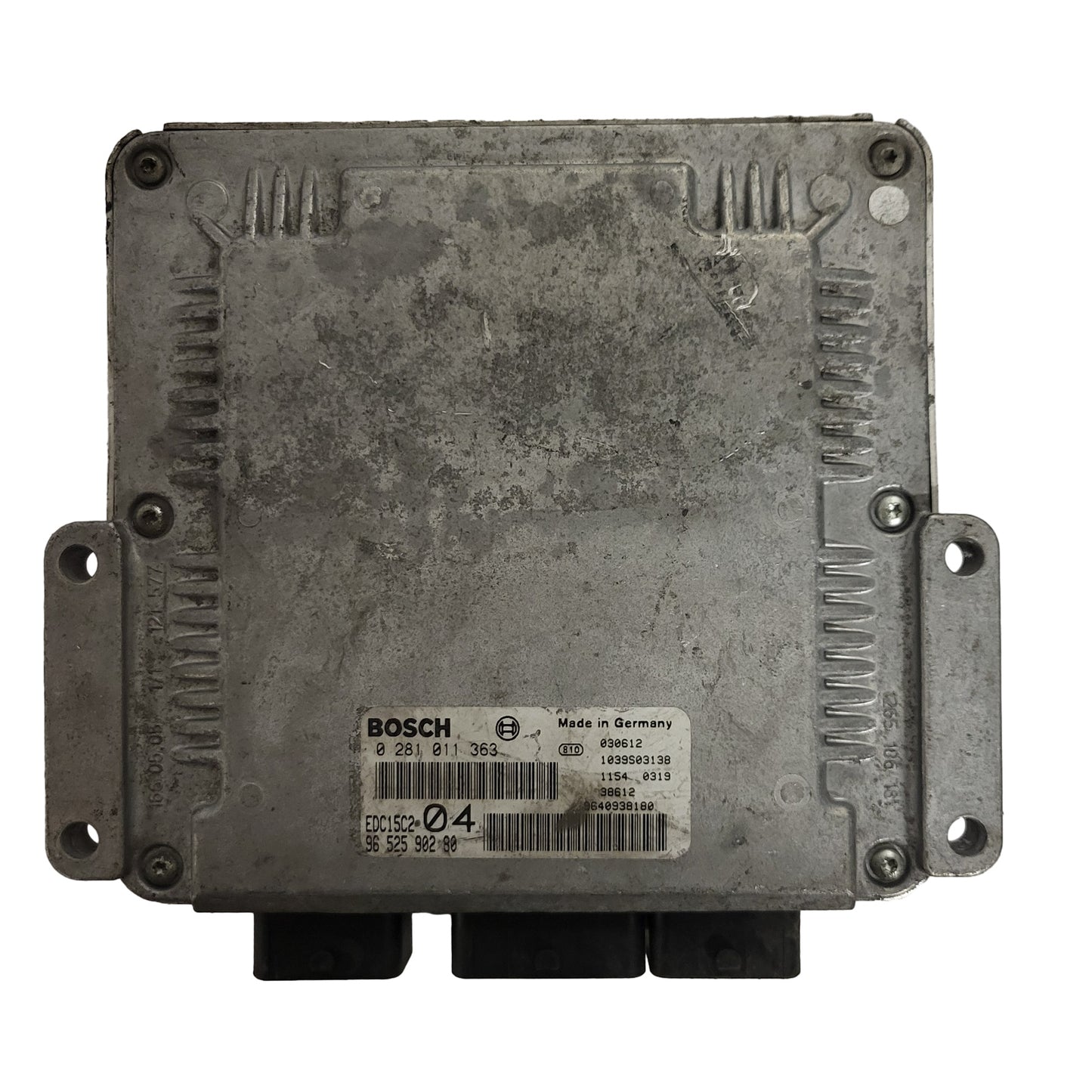 PEUGEOT CITROEN FIAT ECU / 0281011363 / 9652590280 / EDC15C2 / BOSCH
