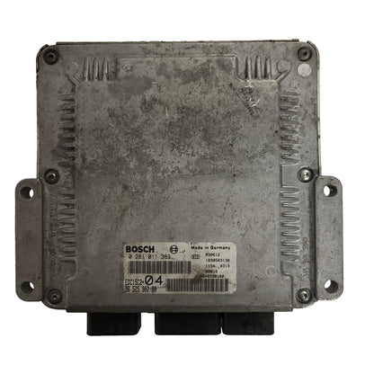 PEUGEOT CITROEN FIAT ECU / 0281011363 / 9652590280 / EDC15C2 / BOSCH