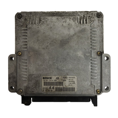 PEUGEOT 206 HDI ECU / 0281010500 / 9641606980 / EDC15C2 / BOSCH