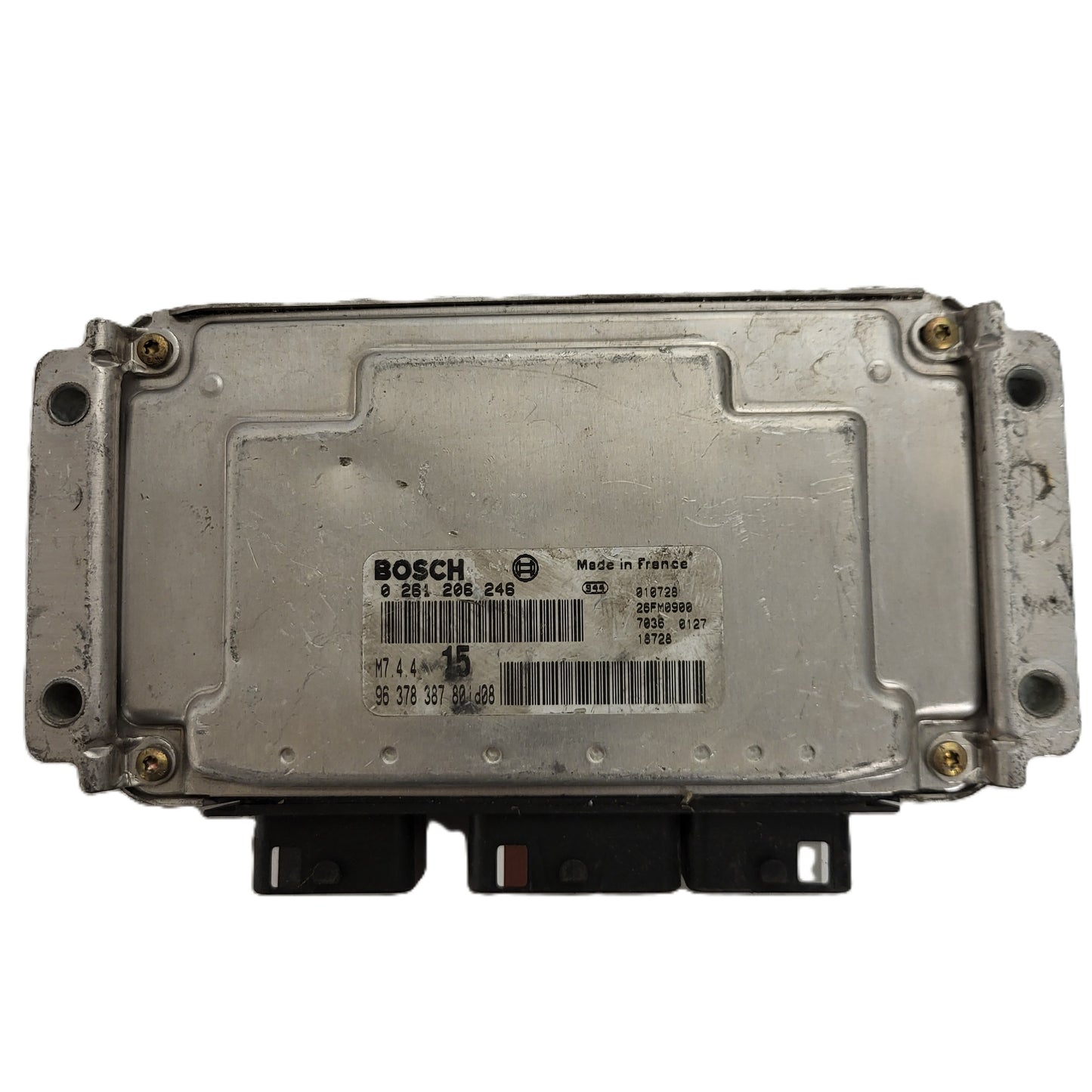 Peugeot Citroen ECU / 0261206246 / M7.4.4 / 9637838780 / BOSCH