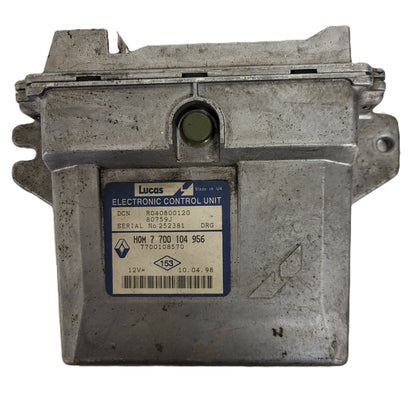RENAULT ECU / R04080012G / HOM 7700104965 / 7700108570 / DCN DRG / LUCAS