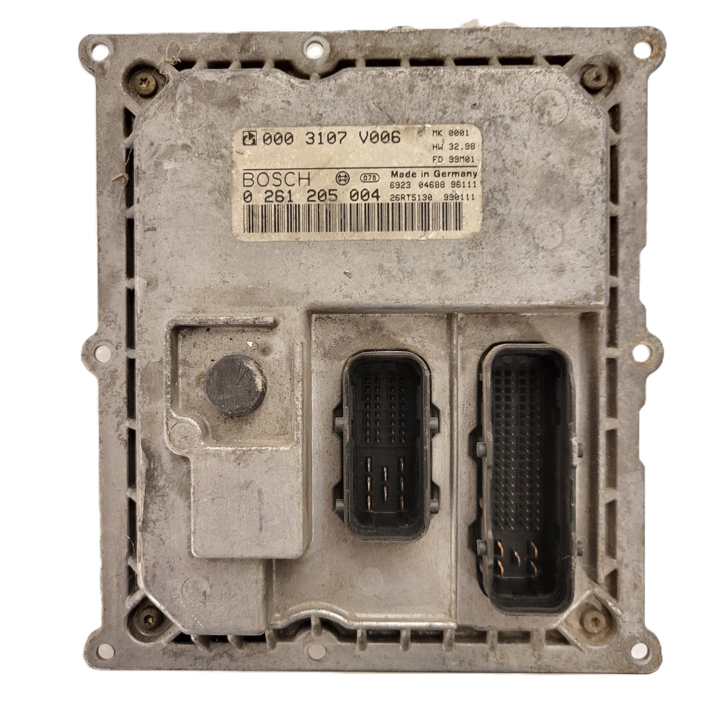 SMART FORTWO ECU / 0261205004 / 0003107V006 / HW 32.98 / BOSCH