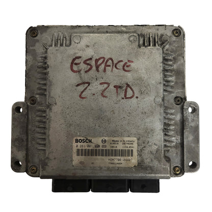 RENAULT ESPACE ECU / 0281001999 / HOM 7700104407 / 7700114854 / BOSCH