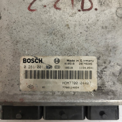 RENAULT ESPACE ECU / 0281001999 / HOM 7700104407 / 7700114854 / BOSCH