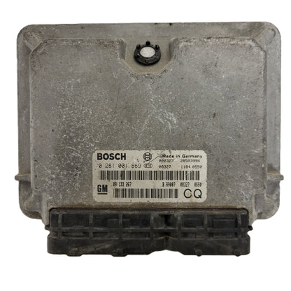 Opel Astra G 2.0 ECU / 0281001869 / 09133267 / BOSCH