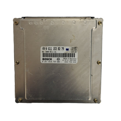 MERCEDES BENZ C W203 ECU / A6111538279 / 0281010799 / ED0029 / CR2.11 / BOSCH