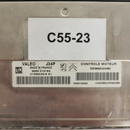 CITROEN PEUGEOT ECU / J34P / 21586539-8 / 21586539-8A / 9665424480 / 9651696680