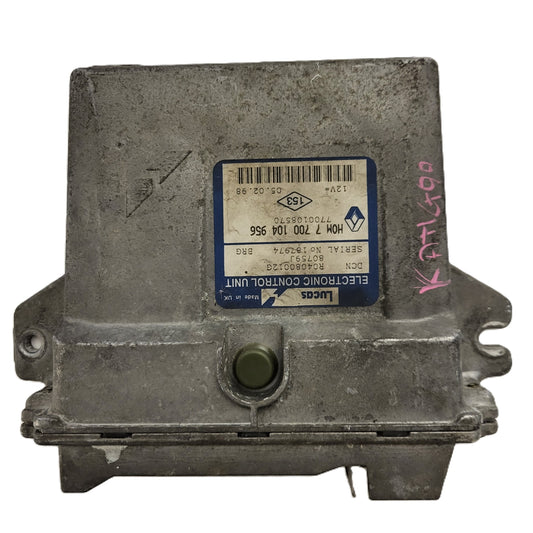 RENAULT ECU / R04080012G / HOM 7700104965 / 7700108570 / DCN DRG / LUCAS