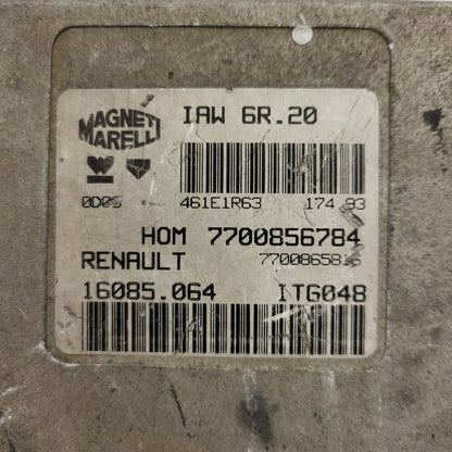 Renault ECU / 7700856784 / IAW 6R.20 / 7700865816 / 16085.064 / MAGNETI MARELLI