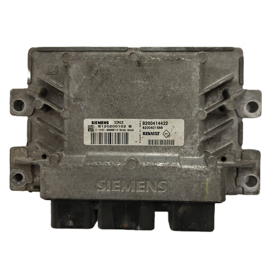 RENAULT MODUS ECU / S120200102 / S120200102B / SIM 32 / 8200414422 / 8200401568 / SIEMENS