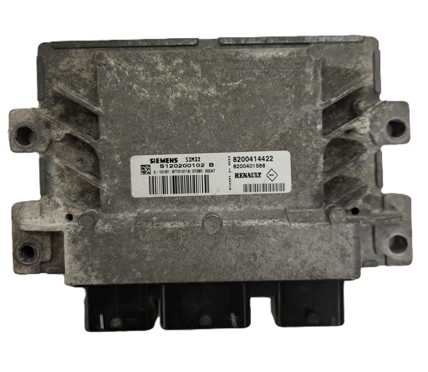 RENAULT MODUS ECU / S120200102 / S120200102B / SIM 32 / 8200414422 / 8200401568 / SIEMENS