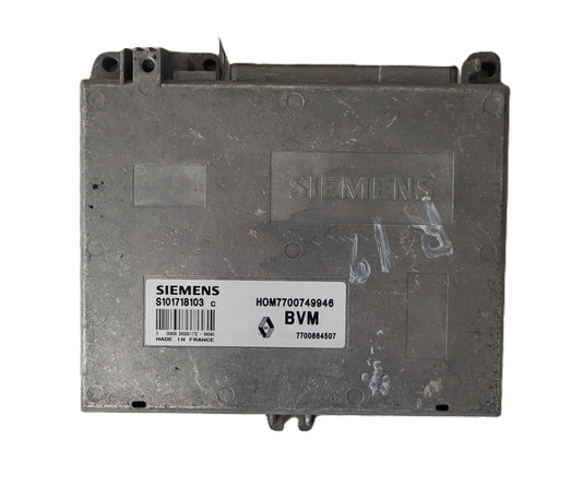 Renault Clio ECU / S101718103C / HOM 7700749946 / 7700864507 / S101718103