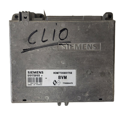 Renault Clio ECU / S101729103P / HOM 7700851758 / 7700864476 / S101729103