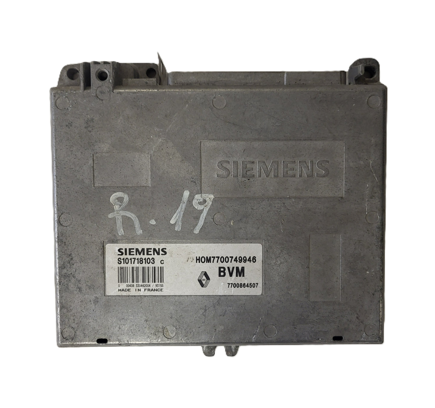 Renault Clio ECU / S101718103C / HOM 7700749946 / 7700864507 / S101718103