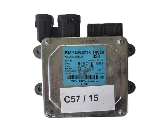 Peugeot Citroen Steering ECU / 9665433880 / 6900001744 / KOYO