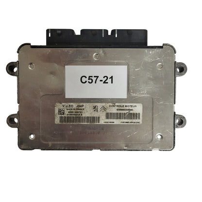 PEUGEOT CITROEN ECU / J34P / 21585932-9A / 21585932-9 / 9663306680 / 9651696680 / VALEO