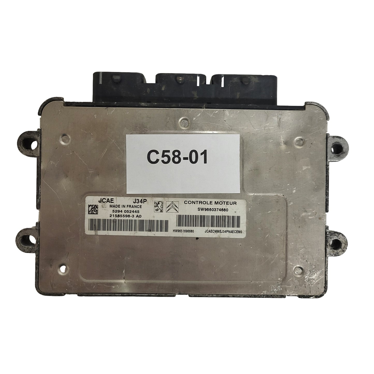 PEUGEOT CITROEN ECU / J34P / 21585598-3 / 21585598-3A0 / 9660374680 / 9651696680