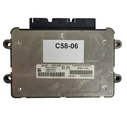 PEUGEOT CITROEN ECU / J34P / 21586716-0 / 21586716-0A / 9667112180 / 9655883280
