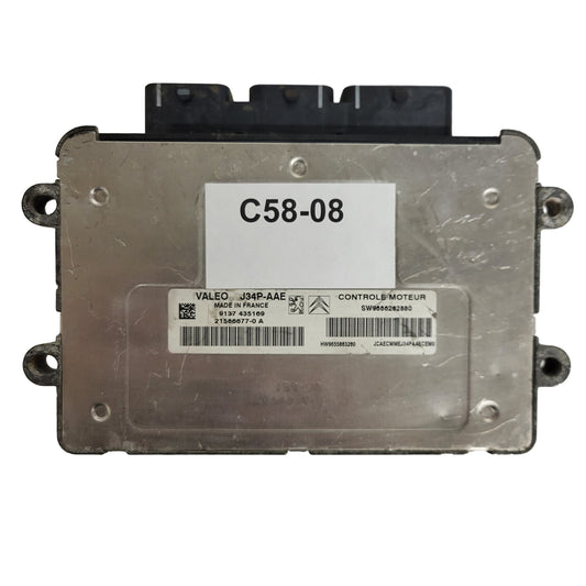 PEUGEOT CITROEN ECU / J34P-AAE / 21586677-0 / 21586677-0A / 9666262880 / 9655883280