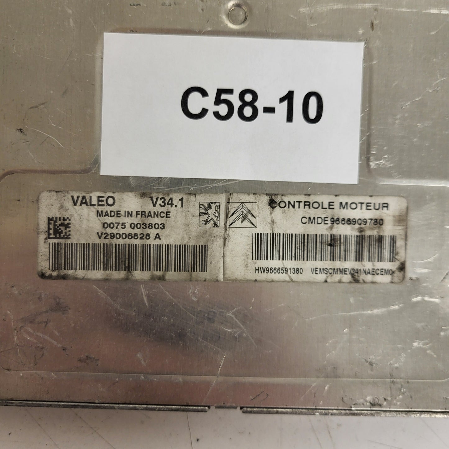 PEUGEOT CITROEN ECU / V34.1 / V29006828 / V29006828A / CMDE9666909780 / HW9666591380
