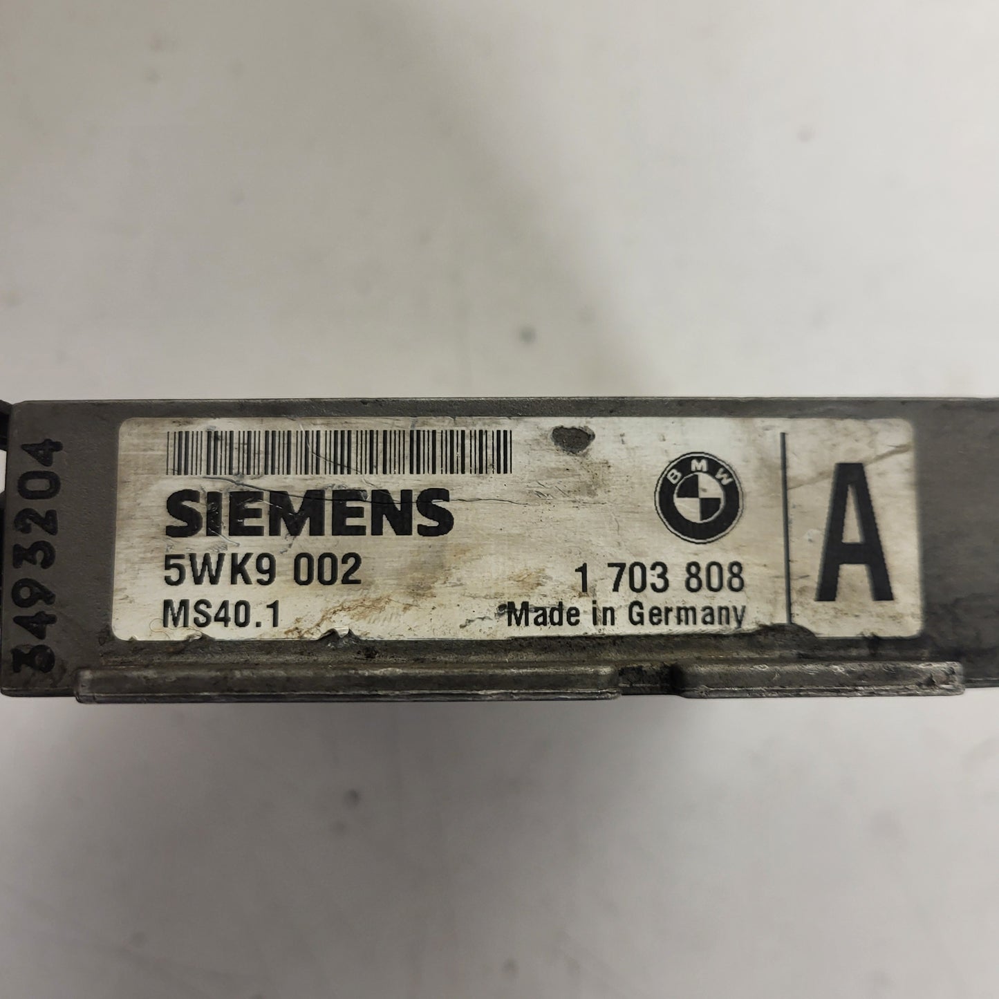 BMW E36 320i E34 520i M50 M50TUB20 ECU / MS40.1 / 5WK9002 / 1703808 / SIEMENS