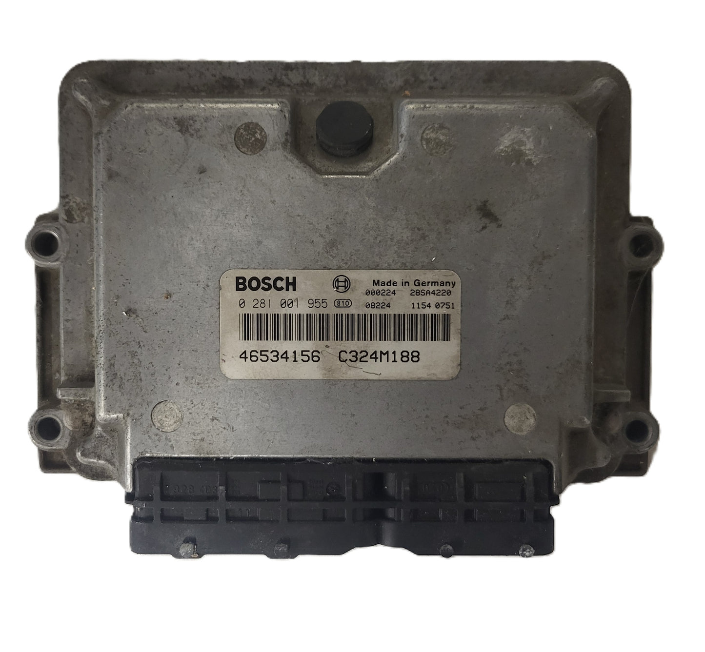FIAT PUNTO 188 1.9 JTD ECU / 0281001955 / 46534156 / BOSCH