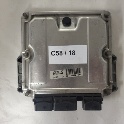 PEUGEOT 307 2.0 HDI ECU / 0281011081 / 9647472780 / EDC15C2 / BOSCH