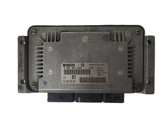 Citroen Saxo Peugeot 106 ECU / 0281001839 / 9630059880 / AS4 / BOSCH
