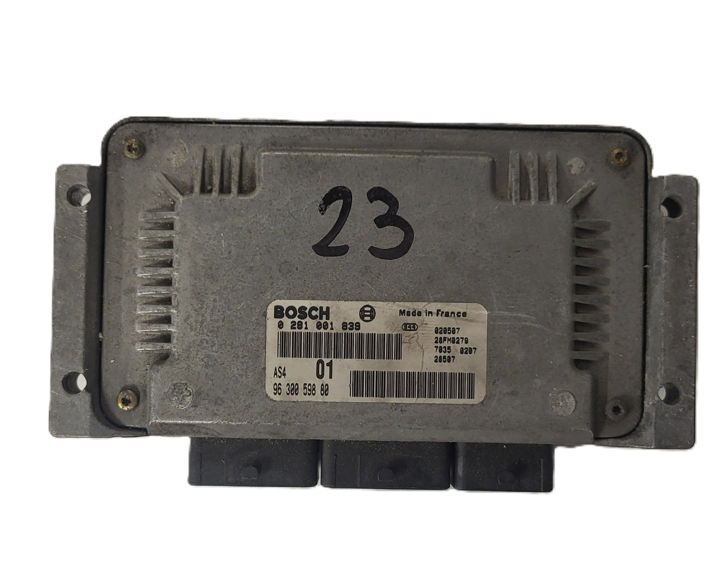 Citroen Saxo Peugeot 106 ECU / 0281001839 / 9630059880 / AS4 / BOSCH