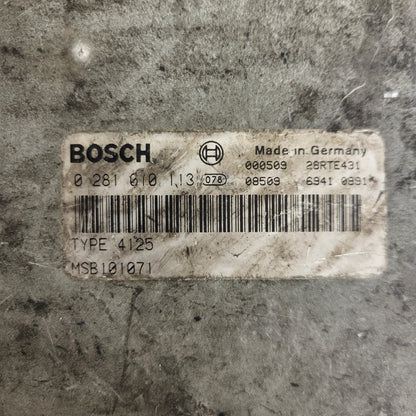 LAND ROVER FREELANDER ECU / 0281010113 / MSB101071 / TYPE4125 / BOSCH-