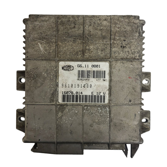 Citroen Peugeot PSA ECU / G6.11 / 16078.014 / 9610191080 / MAGNETI MARELLI