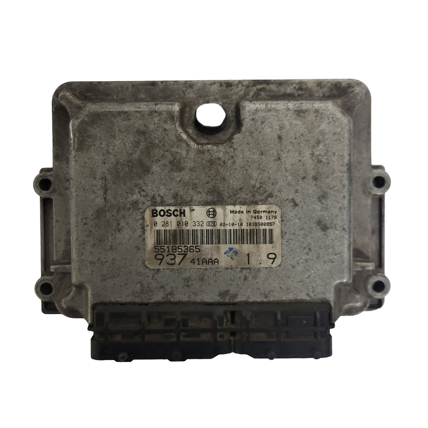 ALFA 147 ECU / 0281010332 / 55185365 / BOSCH