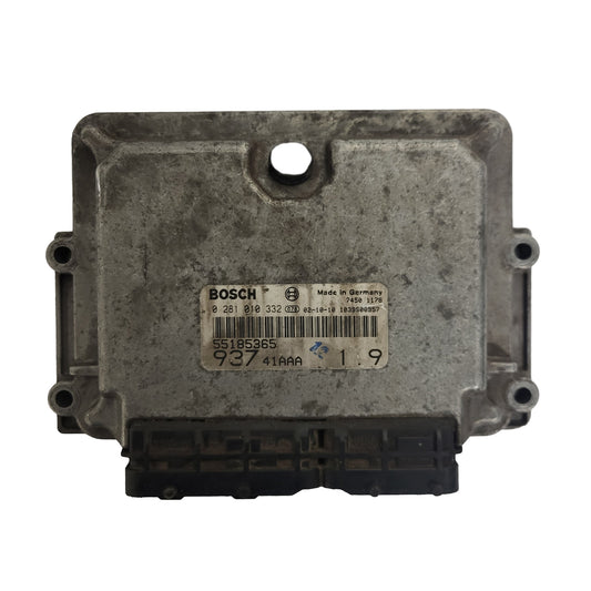 ALFA 147 ECU / 0281010332 / 55185365 / BOSCH