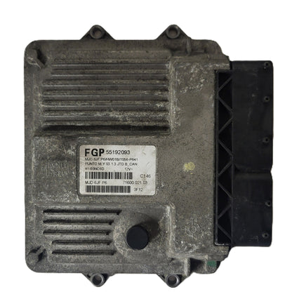 Fiat Punto 1.3 ECU / 55192093 / MJD 6JF.P6 / HW01B / MAGNETI MARELLI