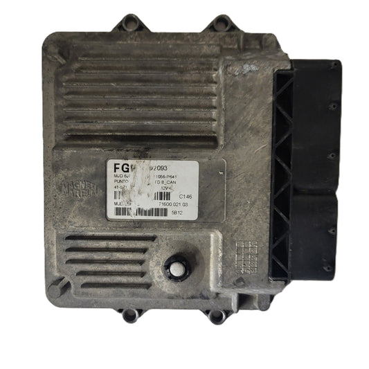 Fiat Punto 1.3 ECU / 55192093 / MJD 6JF.P6 / HW01B / MAGNETI MARELLI